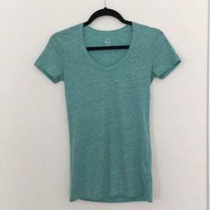 Heathered blue Jcrew Short sleeve T shirt